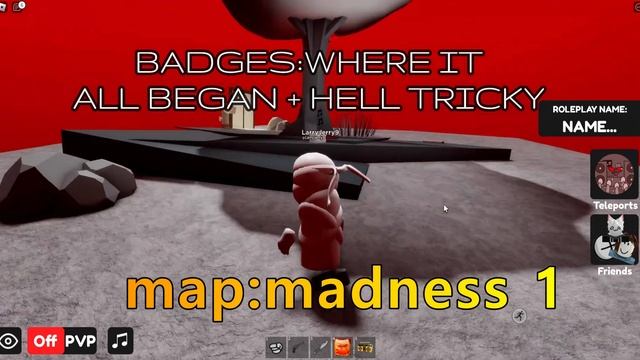 Roblox:"Madness Combat RP Tricky" ALL THE BADGES (at 28th January 2023) смотреть онлайн