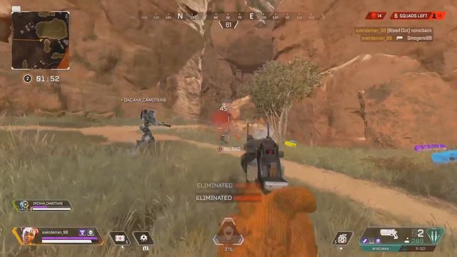 XIM APEX - Apex Legends 23 Kill Bomb 3.2k Damage with Lifeline by Svendemen_98 (PS4) смотреть онлайн