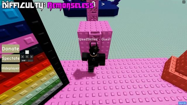 No Jump Per Difficulty Chart Obby [All Stages 1-13] (ROBLOX Obby) смотреть онлайн