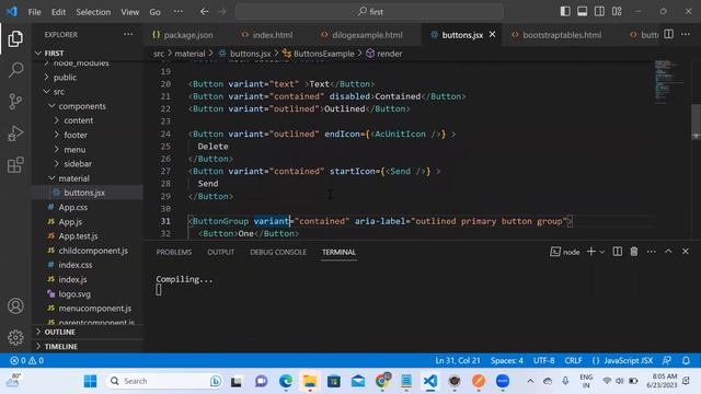 React Js MUI icons added for applications. смотреть онлайн