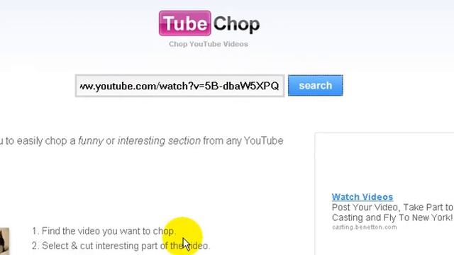 How to trim (chop) youtube videos смотреть онлайн
