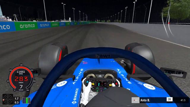 PB Lap Jeddah C.C. (1:29.463) - EuroRacers F1 Hotlap Server - Assetto Corsa смотреть онлайн