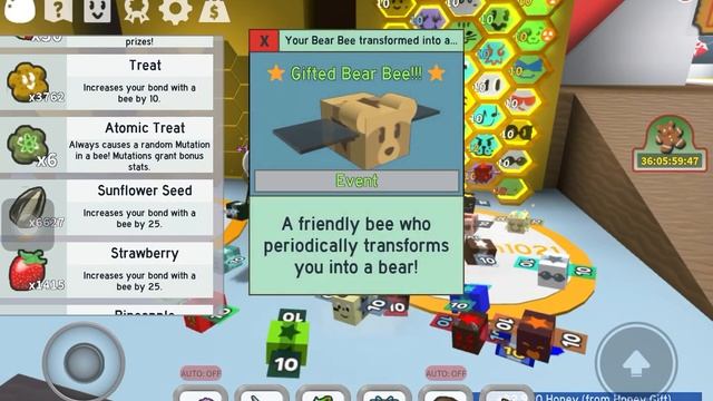 Getting star bear bee bee swarm simulator (roblox)! смотреть онлайн