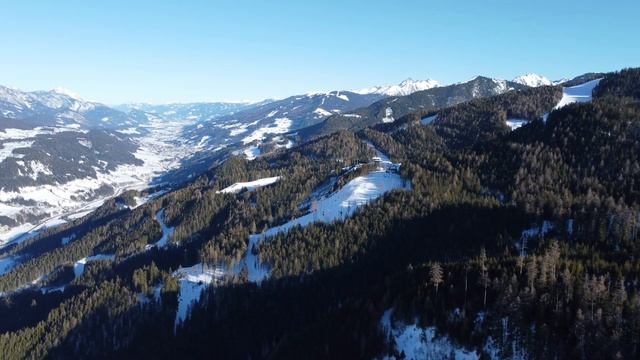 DJI Mini 2 - Austria: Altenmarkt im Pongau + Reiteralm - 2 #footage #relax #music смотреть онлайн