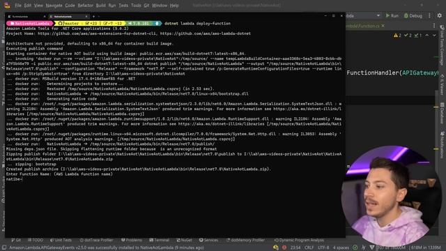 Using .NET’s NativeAOT to fix the biggest serverless issue смотреть онлайн