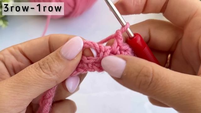 Узор крючком с "рачьим шагом". ВСЕГО-ТО 2️⃣ РЯДА, а какой результат ?. Быстро и красиво. смотреть онлайн