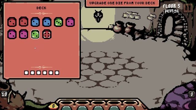 Die In The Dungeon - First Look | Cute Roguelike Dice-builder! смотреть онлайн