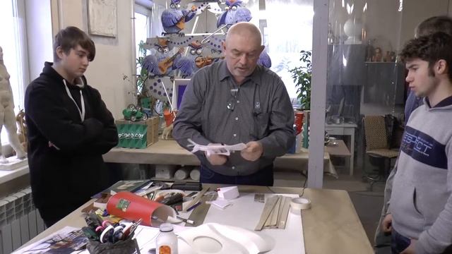 Борис Леонидович Пантелеев мастер-класс "БУМАГОПЛАСТИКА". смотреть онлайн