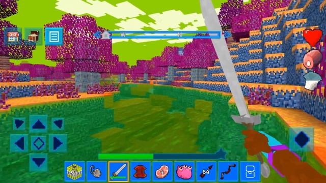 Играем в AlienCraft - Survive & Craft (Blocks Building Game) (PLAYING PART 5) смотреть онлайн