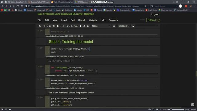 TASK 1 | Data Science & Business Analytics Intern | The Sparks Foundation смотреть онлайн