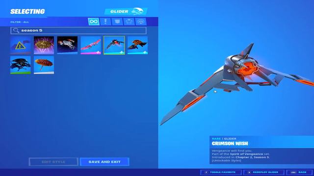 Unlocking KONDOR Skin and Crimson Wish Glider in Fortnite Season 5 смотреть онлайн