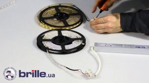 Видео-инструкция Brille светодиодные ленты резка и подключение
