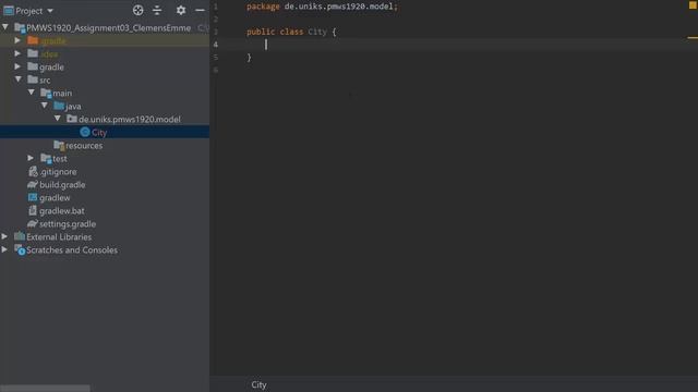 Programmierung und Modellierung WS 19/20 - Übung 03 - Gradle-Projekt смотреть онлайн
