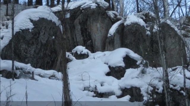 Видеооткрытка.Рождественские сказки зимнего леса смотреть онлайн