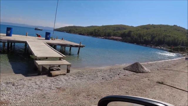 Мугла Мармарис на Фиате с бандой на пляж..Turkish Marmaris