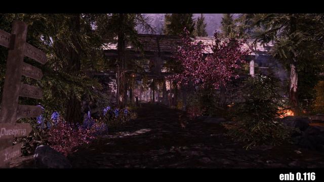 Elder Scrolls V Skyrim 2022.05.14 - разница старого и нового енб с одними и теми же настройками смотреть онлайн
