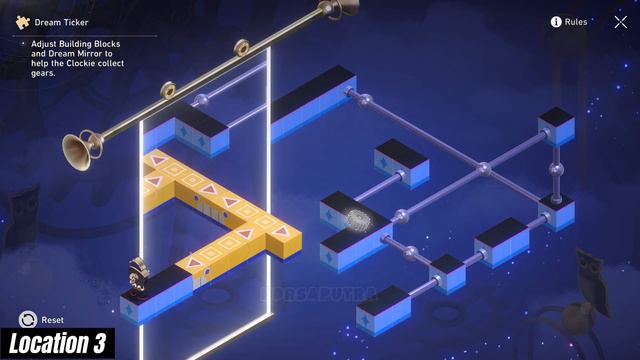 All Dream Ticker Puzzle Guide at Golden Hour Penacony - Honkai Star Rail смотреть онлайн