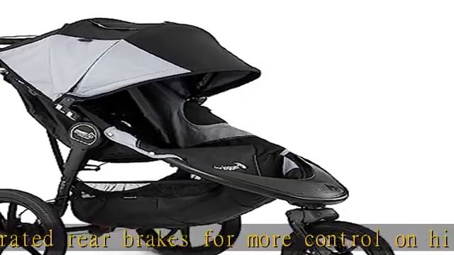 Baby Jogger Summit X3 Jogging Stroller - 2016 | Air-Filled Rubber Tires | All-Wheel Suspension | Qu смотреть онлайн