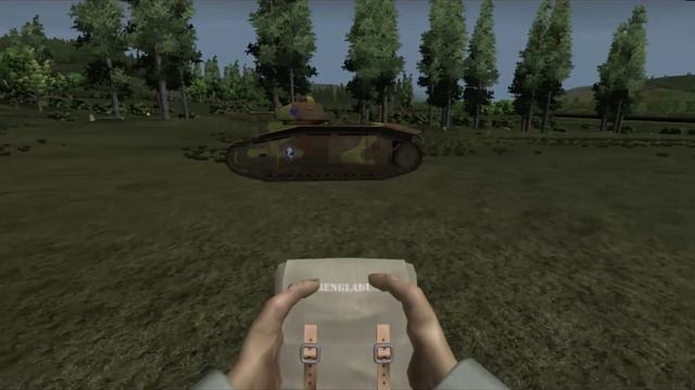 Battleground Europe - How to kill the Char B1 bis смотреть онлайн