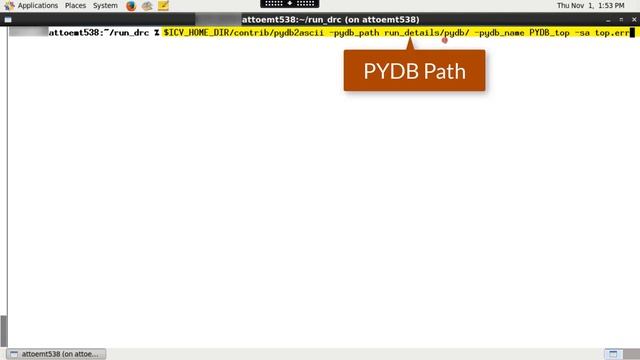 Learn how to generate an ASCII format error file from the PYDB database | Synopsys смотреть онлайн