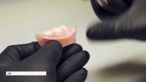 Полировка протеза из материала EVIDSUN° ULTRA