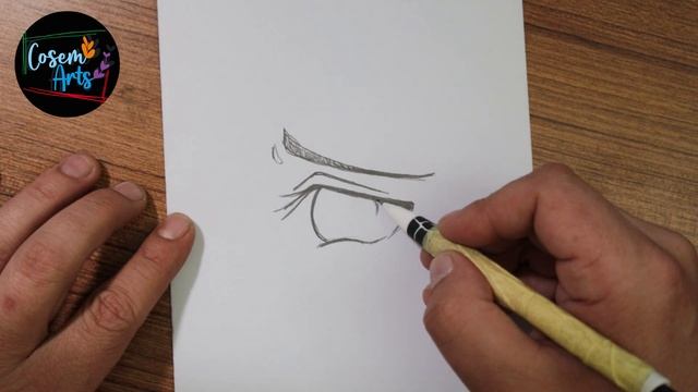 Anime Eye Drawing || How to draw sad Anime Eye Step by Step смотреть онлайн