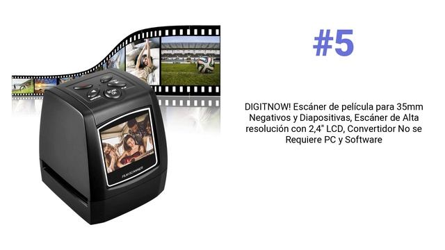 Top 10 mejores Escáneres de negativos y diapositivas en Noviembre 2022 смотреть онлайн