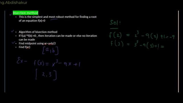 HOW TO SOLVE BISECTION METHOD 2023 смотреть онлайн