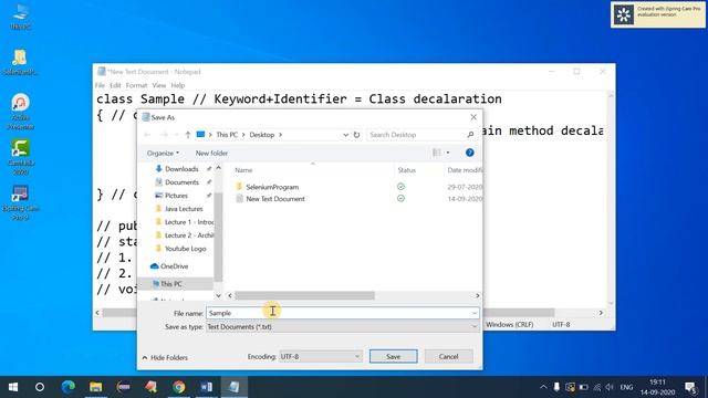 Getting started with First Java program in Non-IDE editor (Editplus or Notepad) смотреть онлайн