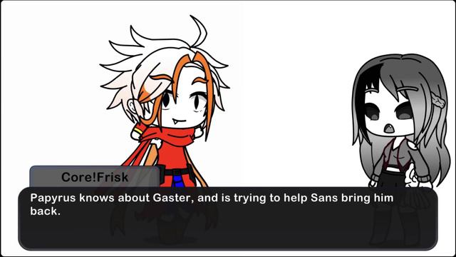 Underlight Frisk Explains the Underlight AU | Undertale AU | Gacha Club смотреть онлайн