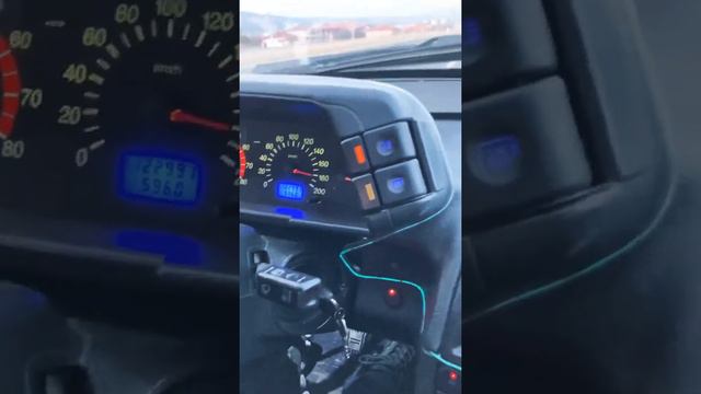 Lada Vega 1.5 16V son hız 120 -200 HB 95HP 2004 hız denemesi смотреть онлайн