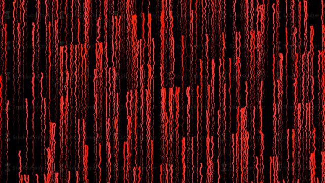 Abstract digital paint lines motion on black background, seamless loop. Animation. Drops of paint o смотреть онлайн