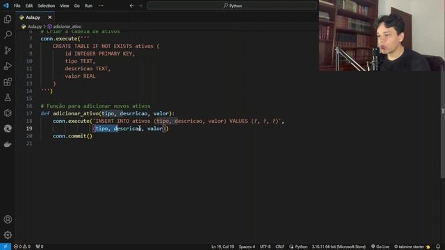 COMO GERENCIAR SUAS FINANÇAS USANDO PYTHON E BANCO E DADOS? смотреть онлайн