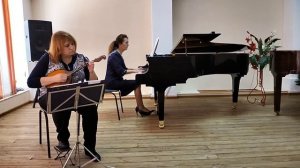 С.Федоров Этюд-каприс "Эльфы" концертмейстер Агафонова Л.Ю., иллюстр. Пенских Е.П.