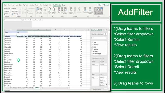 My Excel Power: Pivot Tables - Table Design Options смотреть онлайн