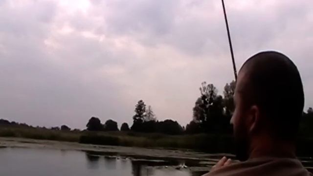 Река Рось (село Синица) Рыбалка под Богуславом смотреть онлайн