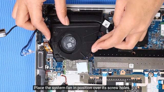 HP Elitebook 830 G9 how to replace the Cooling Fan смотреть онлайн