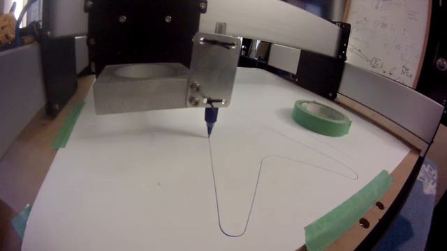 Shapeoko 3 Drawing Mini Flying V смотреть онлайн