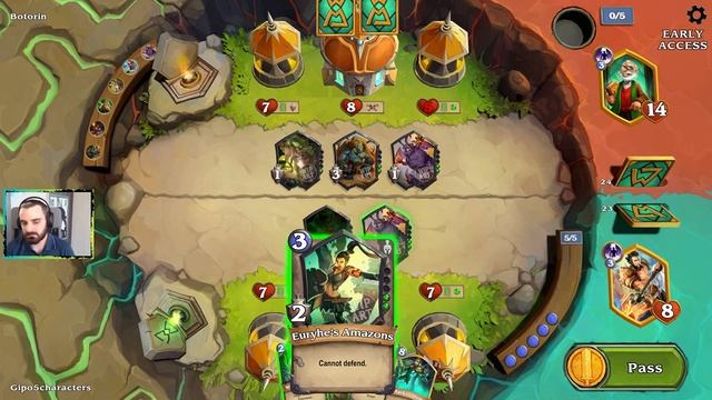 Тренирам за вселенски шампион в World of Myths (CCG) | Стрийм смотреть онлайн