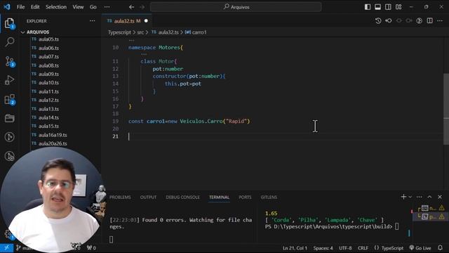 Entendendo Namespace em Typescript #P1 - Curso de Typescript Completo #P32 смотреть онлайн