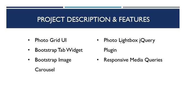 Build a Photo Gallery UI using Bootstrap смотреть онлайн