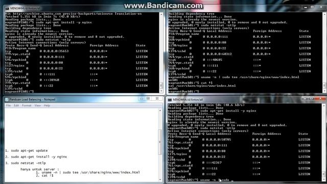 PEMBAGIAN BEBAN SERVER DENGAN LOAD BALANCING MENGGUNAKAN NGINX смотреть онлайн