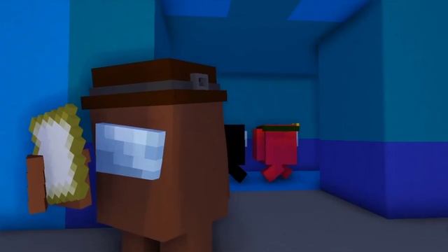 Among us Minecraft Animation (LYiN' 2 ME) Song by: CG5 [Mine imator] смотреть онлайн
