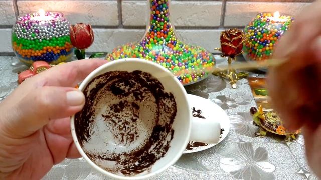 Кофейная гуща о чудесных вестях для вас. Гадание на кофе. смотреть онлайн
