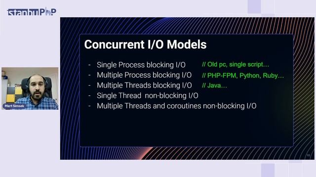 Concurrency Modelleri ve PHP'nin Yaklaşımı, Mert Şimşek - PHP 2022.03 смотреть онлайн