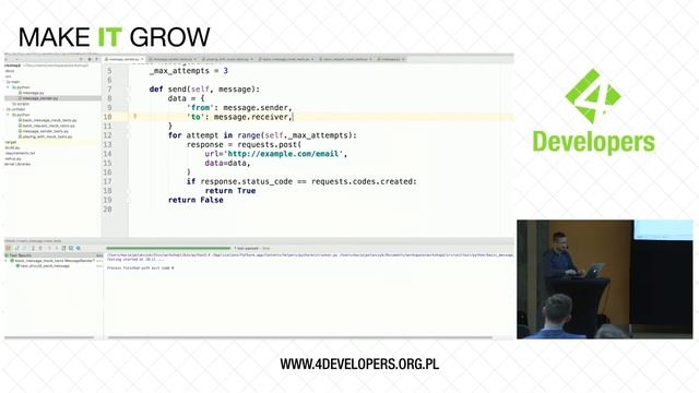 4Developers 2017: Mock, patch - when and how to use (Maciej Polańczyk) смотреть онлайн
