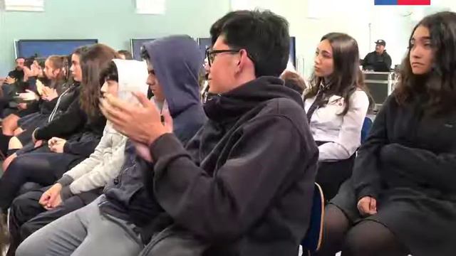 Conversatorio Con El Músico Chileno, Andrés Godoy En Liceo Pedro Montt De Valparaíso