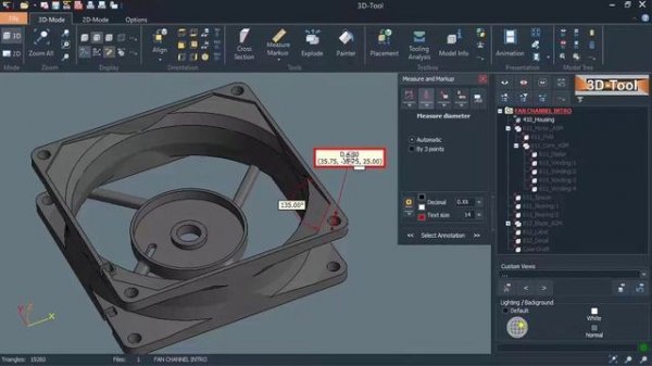 3D-Tool CAD-Viewer and Converter