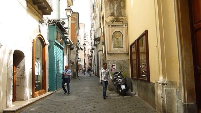 Салерно, Италия. Старый город. смотреть онлайн