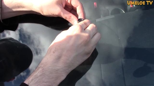 Как Убрать СКОЛ на Лобовом Стекле Автомобиля Своими Руками смотреть онлайн